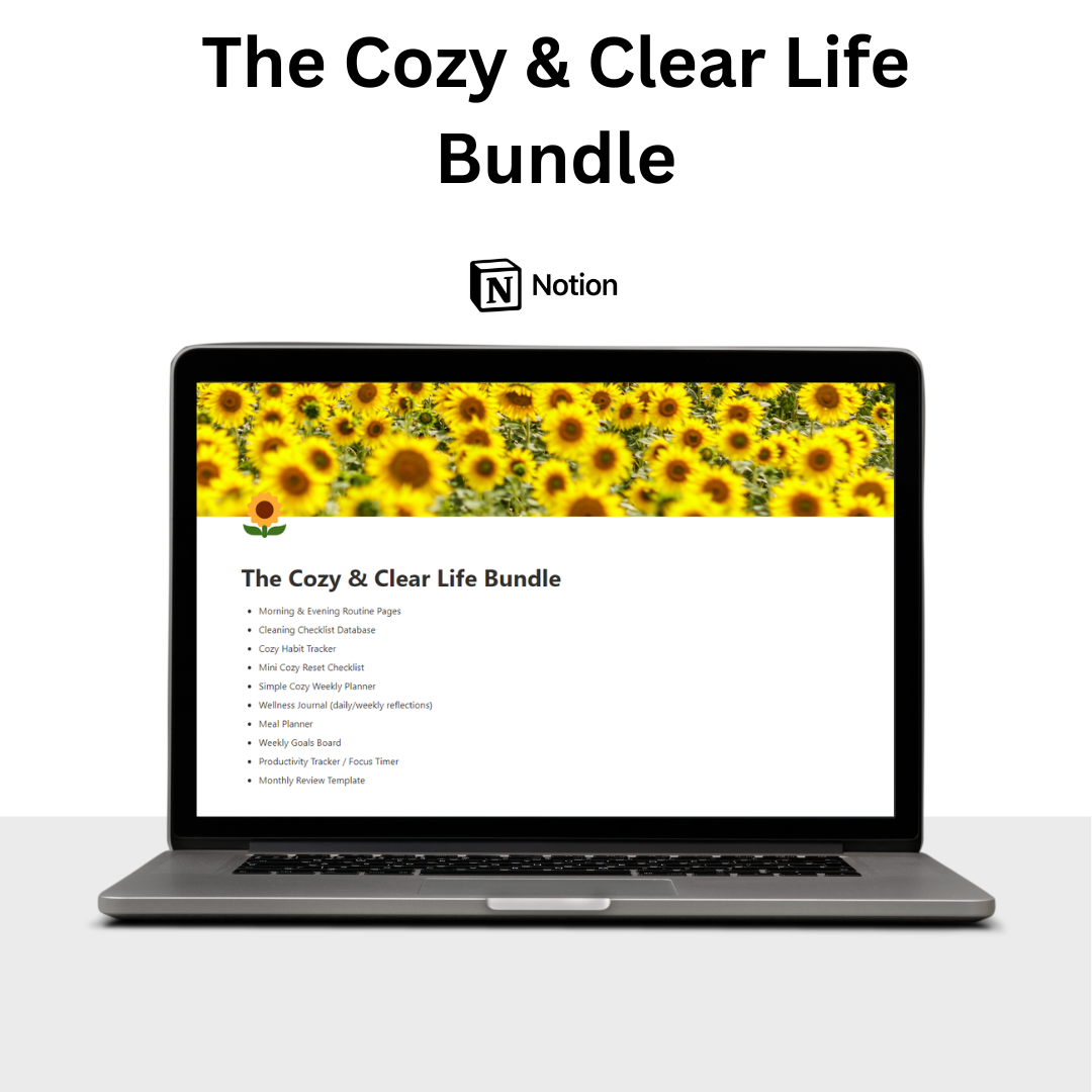The Cozy & Clear Life Bundle