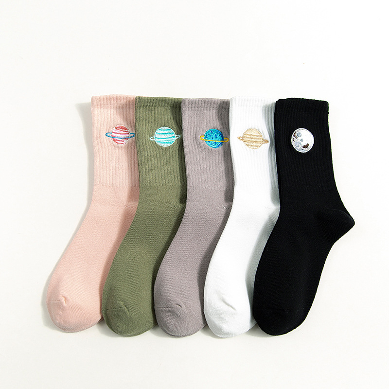 Planet Tube Socks Women