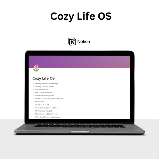Cozy Life OS Notion Pack