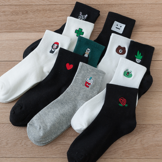 Cartoon Design Socks Women